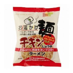 創健社 お湯かけ麺 チキン醤油ラーメン